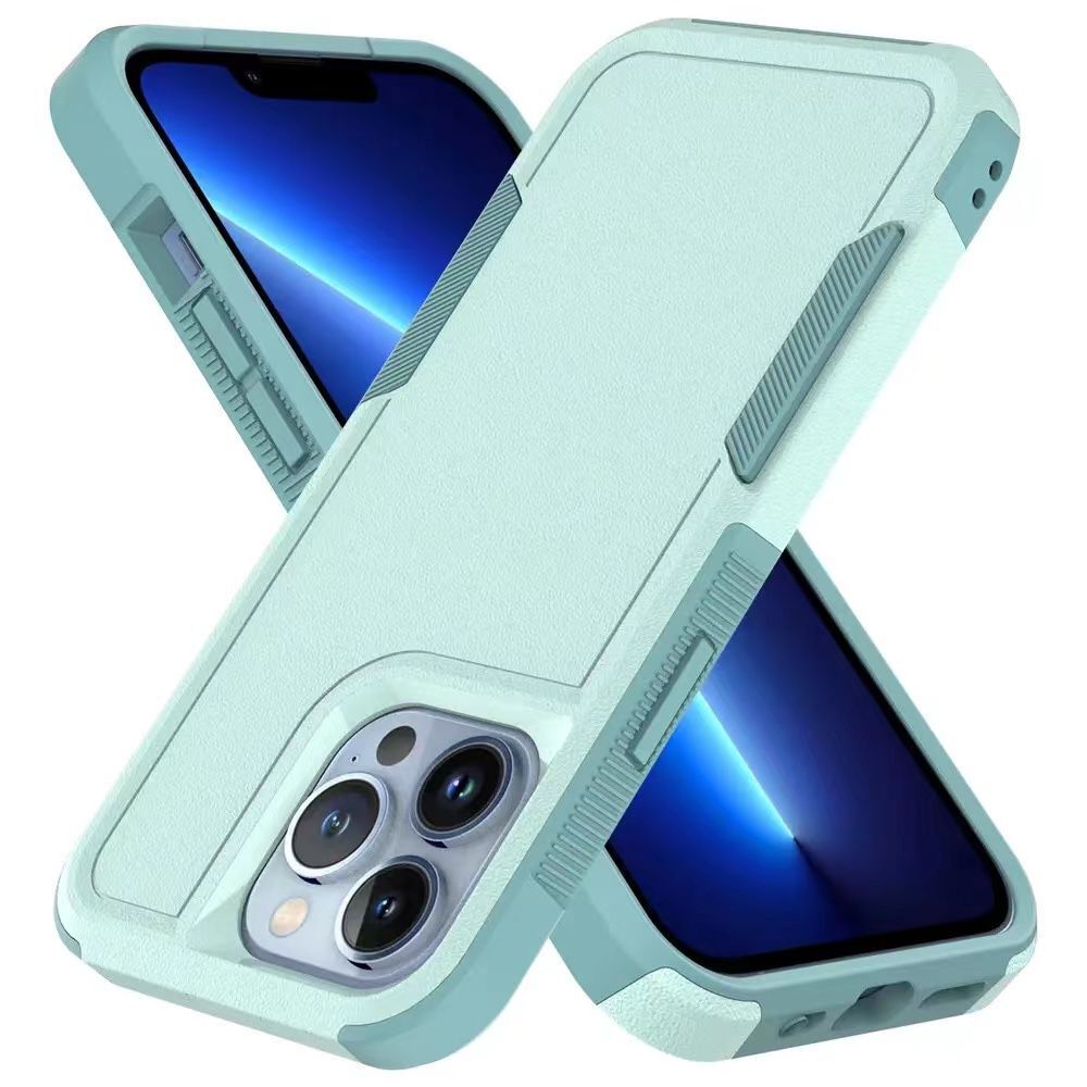 For Apple iPhone 11 (6.1") Tough Hybrid Rugged Hard Shockproof Drop-Proof 3in1 Protection, Military Grade Armor Design Phone Case Cover