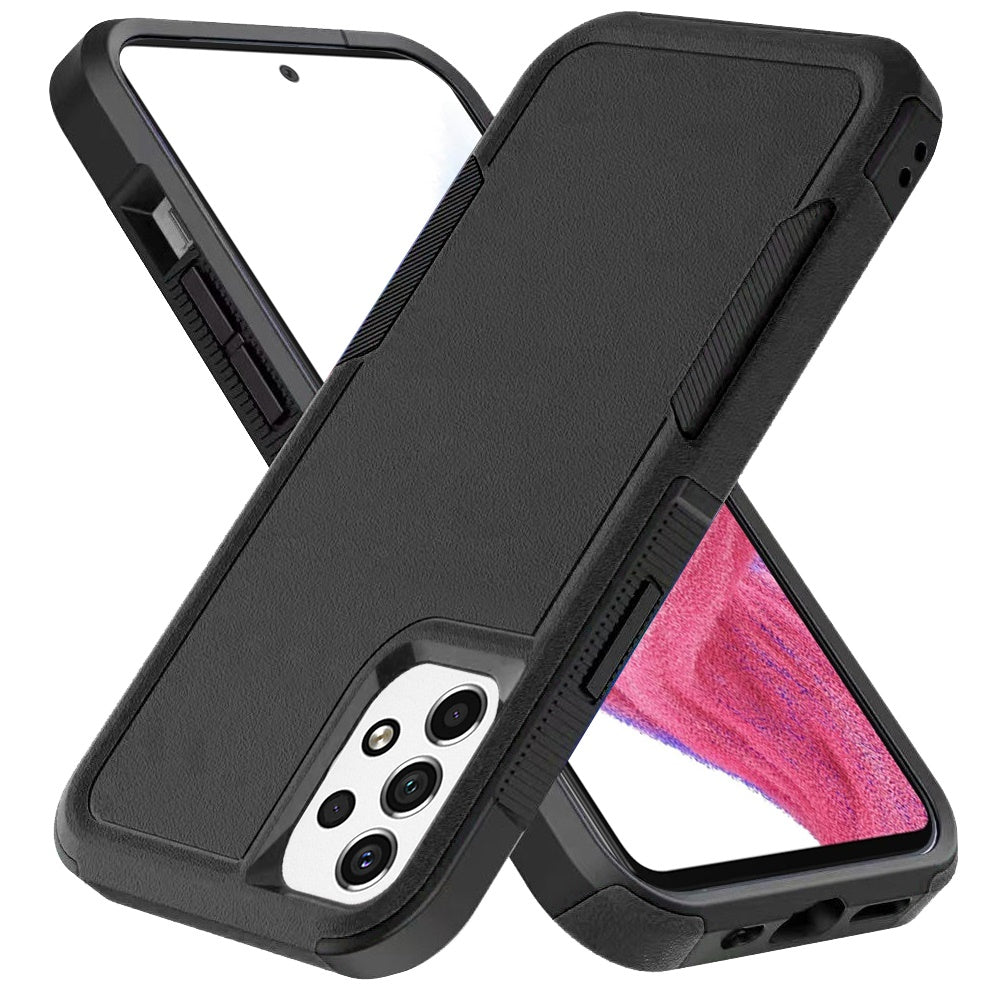 For Samsung Galaxy A53 5G Tough Hybrid Rugged Hard Shockproof Drop-Proof 3in1 Protection, Military Grade Armor Design Phone Case Cover