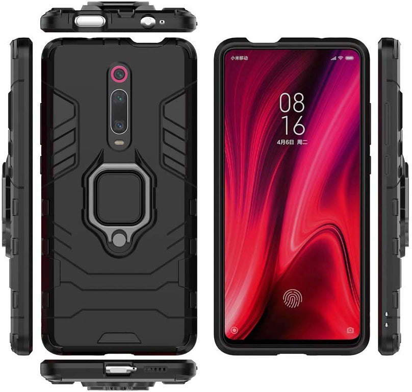 For Samsung Galaxy A13 5G Military Grade Protection Heavy Duty Armor Shockproof with 360 Ring Kickstand Stand Holder Phone Case Cover