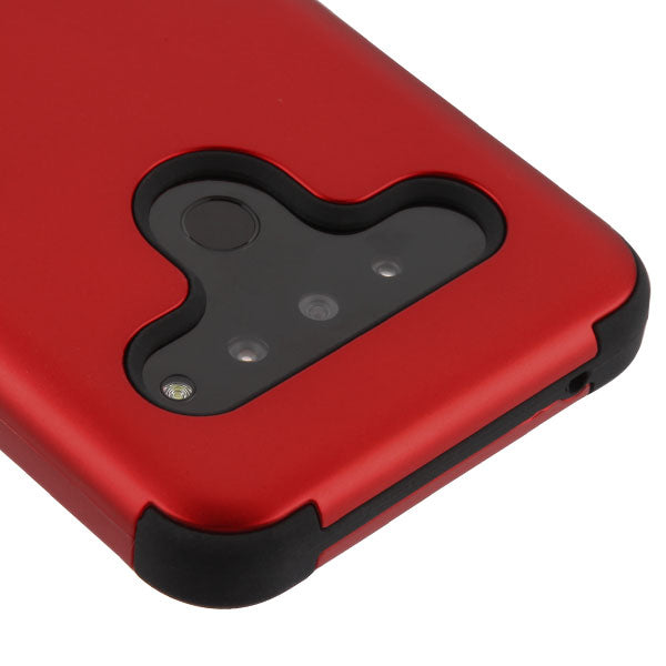 For LG V50 Thinq Hybrid Dual Layer Hard PC Cases Shockproof TPU Rugged Bumper Phone Case Cover