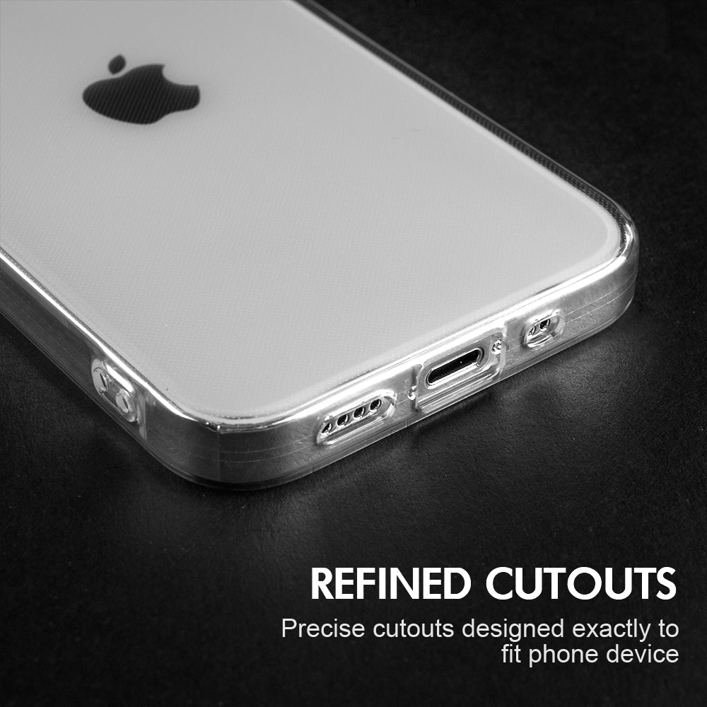 For Apple iPhone 13 / Mini Pro Max Crystal Clear Transparent TPU Flexible Rubber Silicone Ultra Thin Slim Gel Soft Skin Phone Case Cover