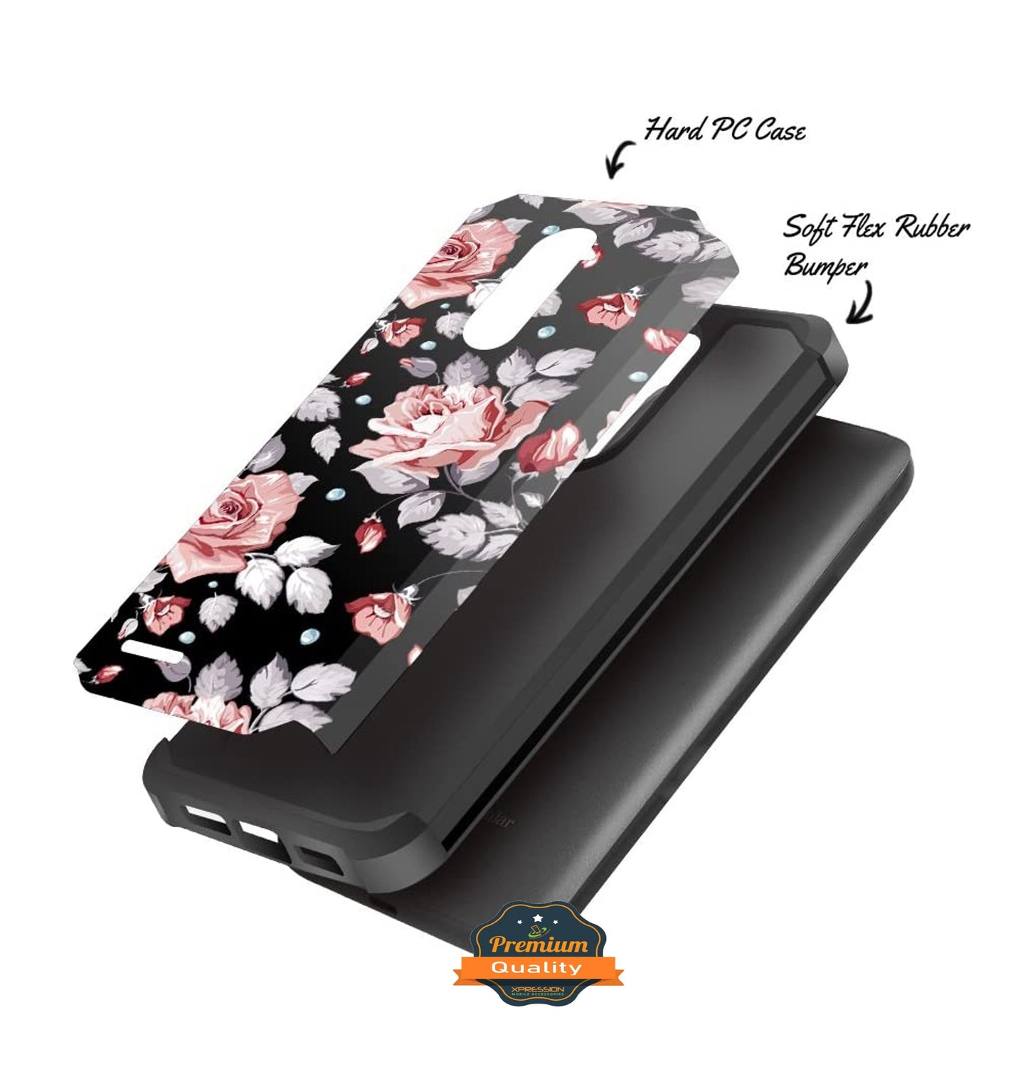For Samsung Galaxy A03S Stylish Design Marble Armor Dual Layer 2 in 1 Rubberized Hard Shell Shockproof TPU Hybrid Phone Case Cover