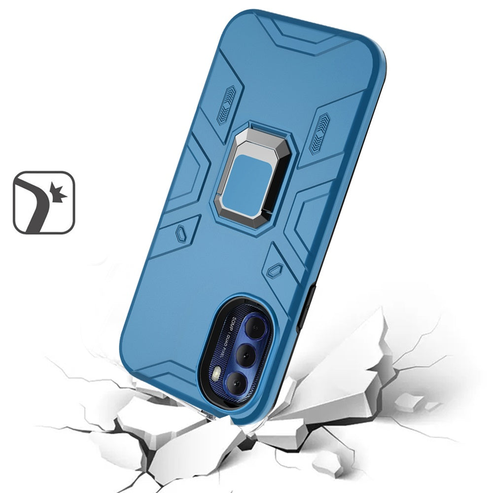For Motorola Moto G Stylus 4G 2022 Slim Rugged Shockproof Hybrid with Magnetic Ring Stand Holder Phone Case Cover