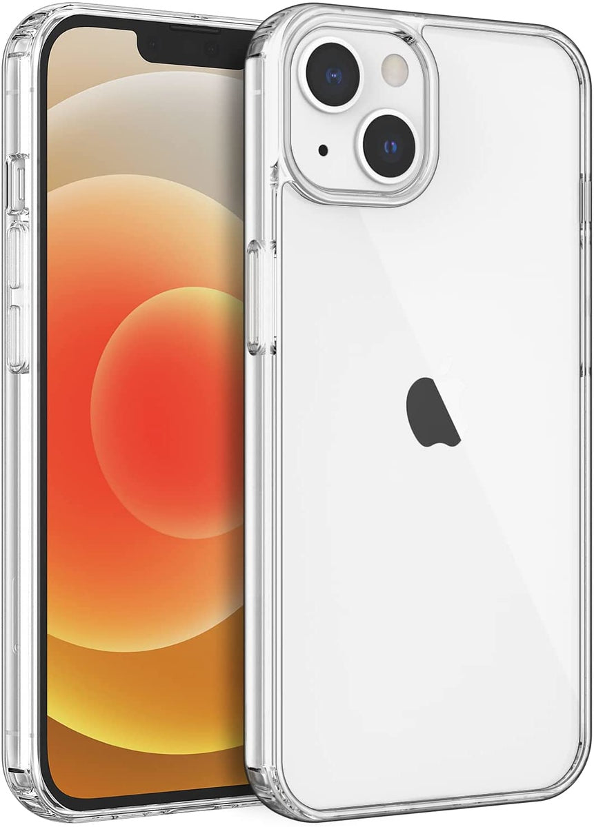 For Samsung Galaxy A13 5G Crystal Clear Back Panel + TPU Bumper Hybrid Thin Slim Hard Shockproof Defender Anti-Drop Crystal Clear Phone Case Cover