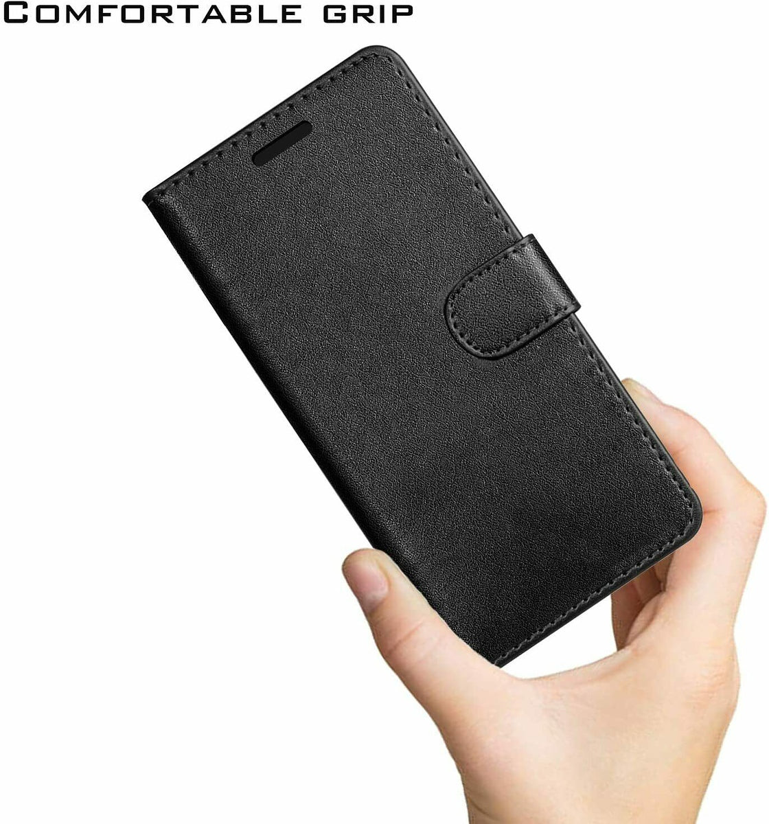 For Samsung Galaxy A13 5G Wallet PU Leather Pouch with Credit Card Slots ID Money Pocket, Stand & Strap Flip Pouch Protective Phone Case Cover