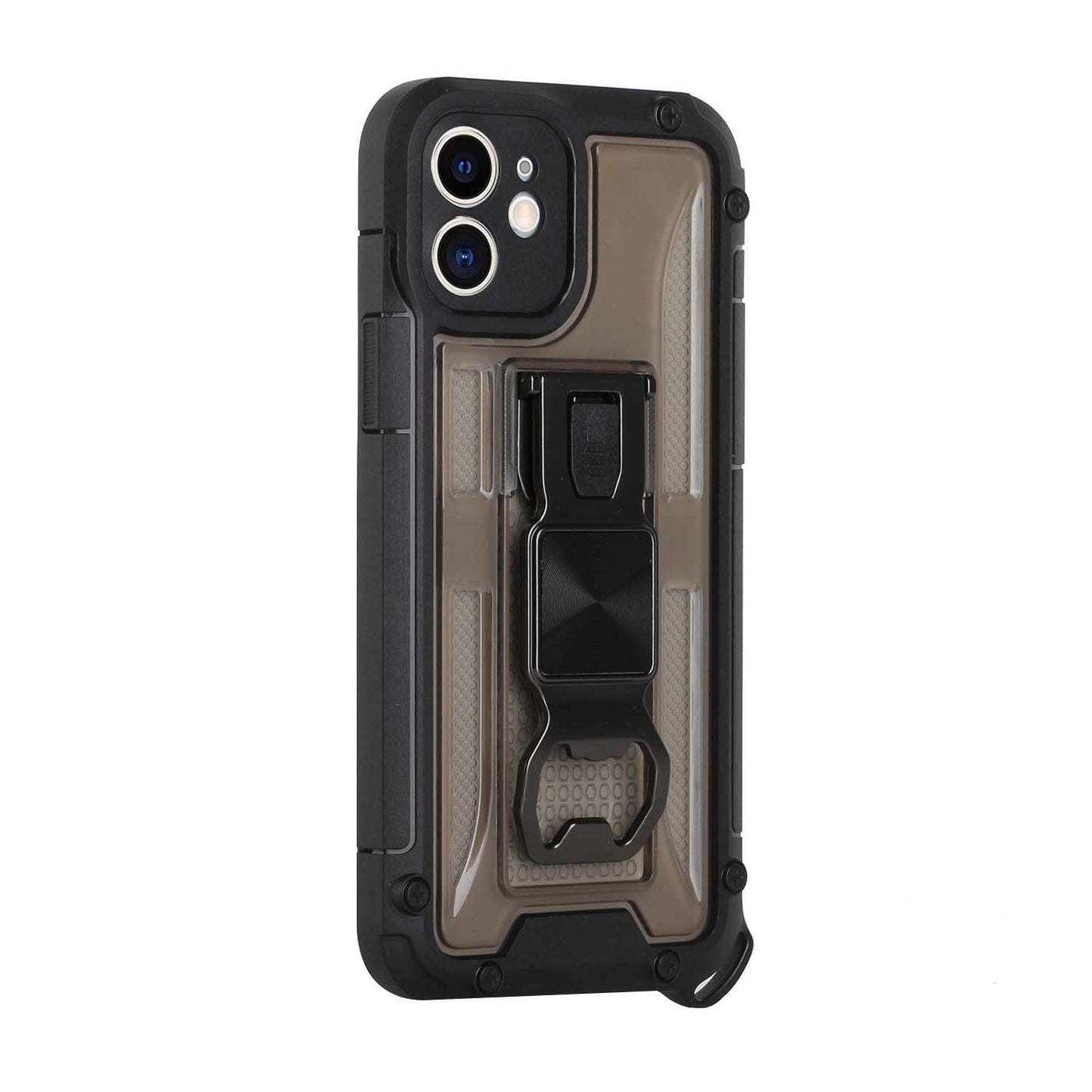For Samsung Galaxy A02S Heavy Duty Military Grade Rugged Hybrid with Magnetic Kickstand, Carabiner, Bottle Beer Opener Shockproof Phone Case Cover