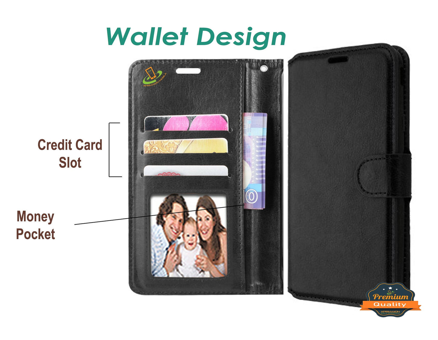 For Samsung Galaxy A12 5G Luxury Leather Wallet Case with Credit Card Holder Storage Lanyard Kickstand & Magnetic Flip Phone Case Cover