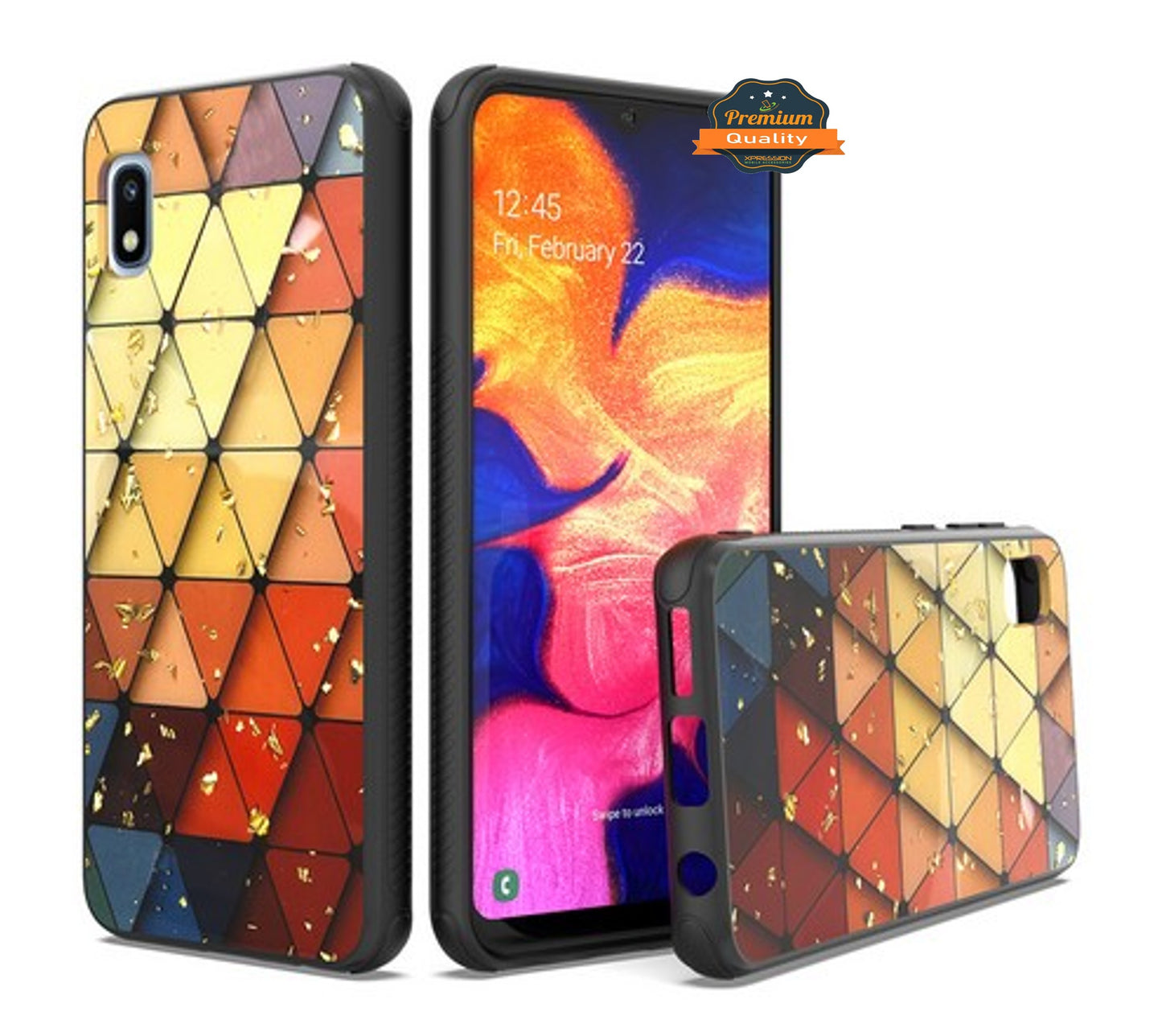 For Apple iPhone 13 Pro Max (6.7") Stylish Designed Glitter Bling Hybrid Slim PC TPU Rubber Silicone Shock-Absorption Hard Phone Case Cover