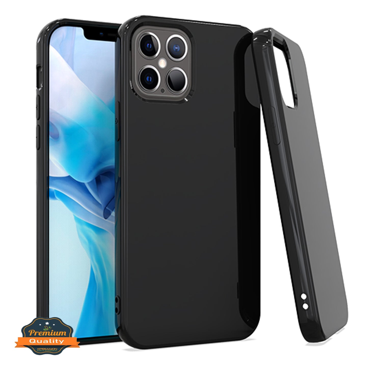 For Samsung Galaxy A03s (2022) Ultra Slim Thin Transparent Silicone Soft Skin Flexible TPU Gel Rubber Candy Gummy Protective Hybrid Black Phone Case Cover