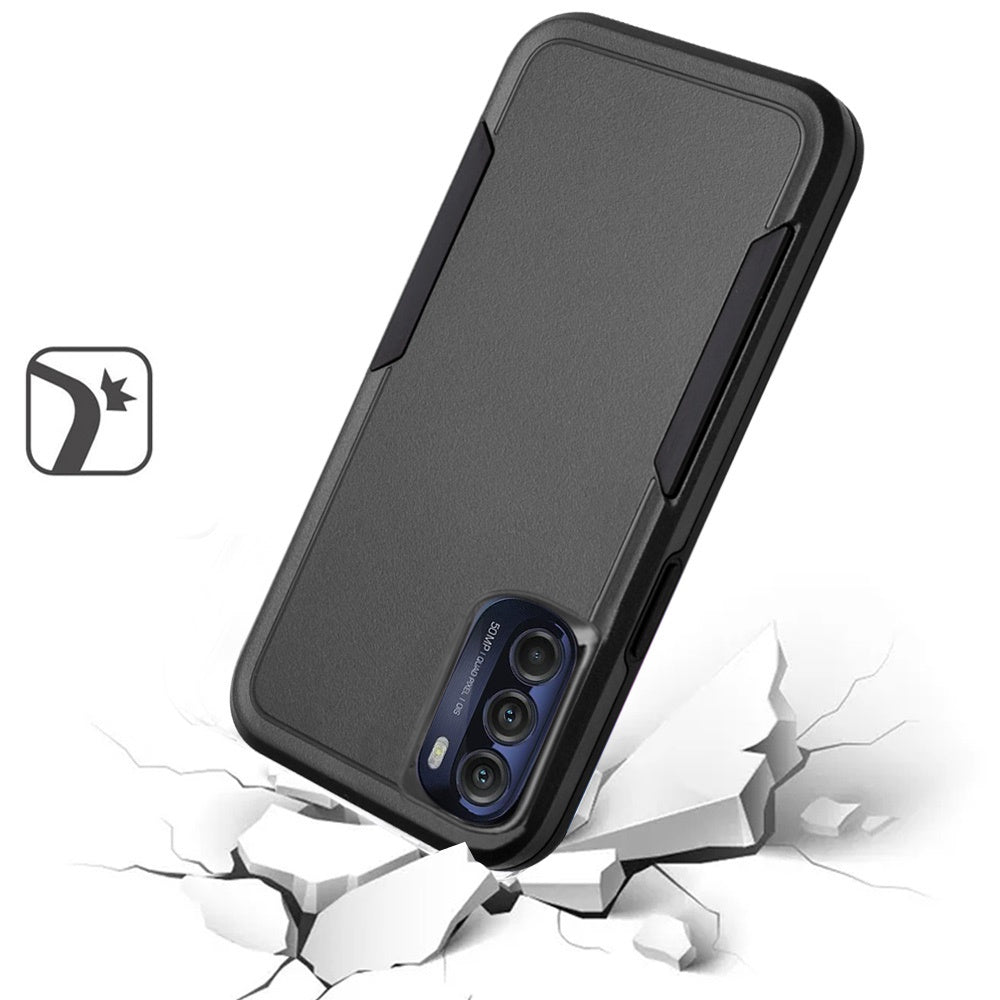 For Motorola Moto G 5G 2022 Hybrid Rugged Shockproof Drop-Proof with 3 Layer Protection, Military Grade Heavy-Duty Phone Case Cover