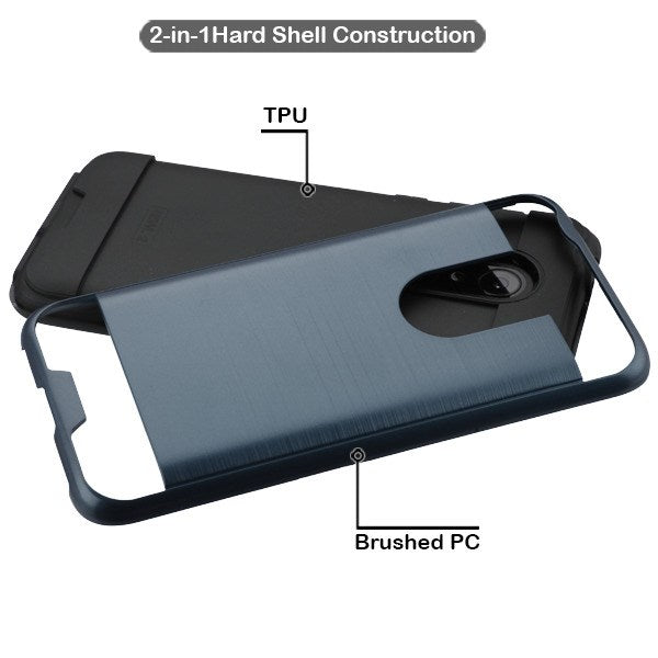 For Alcatel Revvl 2 / 3 / T-Mobile Revvl 2 Hybrid Dual Layer Hard PC Cases Shockproof TPU Rugged Bumper Phone Case Cover
