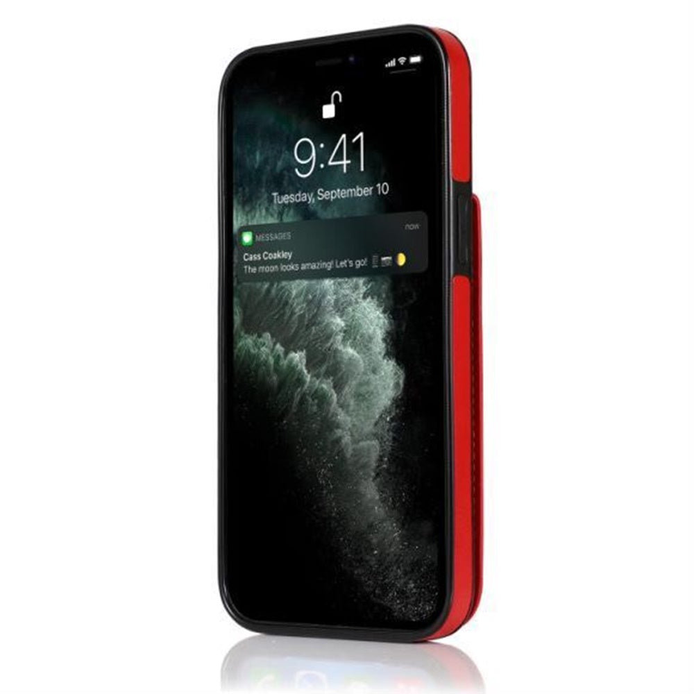 For Apple iPhone 13 Pro Max Wallet Case with Credit Card Holder Vertical Leather Kickstand Magnetic Buttons Flip Pouch Phone Case Cover