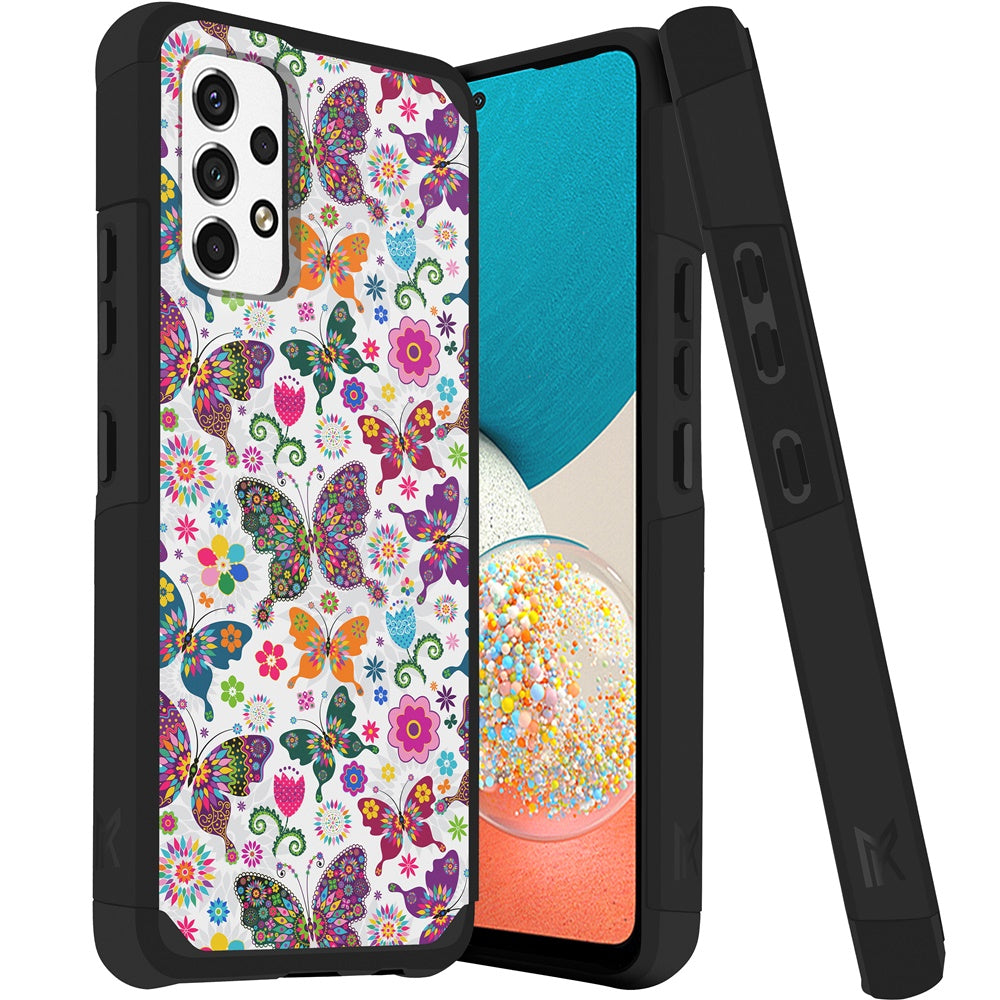 For Samsung Galaxy A53 5G Ultra Slim Corner Protection Shock Absorption Hybrid Dual Layer Hard TPU Rubber Armor Defender Phone Case Cover