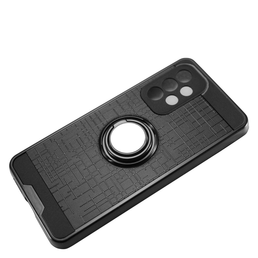 For Samsung Galaxy A53 5G Hybrid 360° Ring Armor Shockproof Dual Layers Holder with Ring Stand for Magnetic Car Mount Phone Case Cover