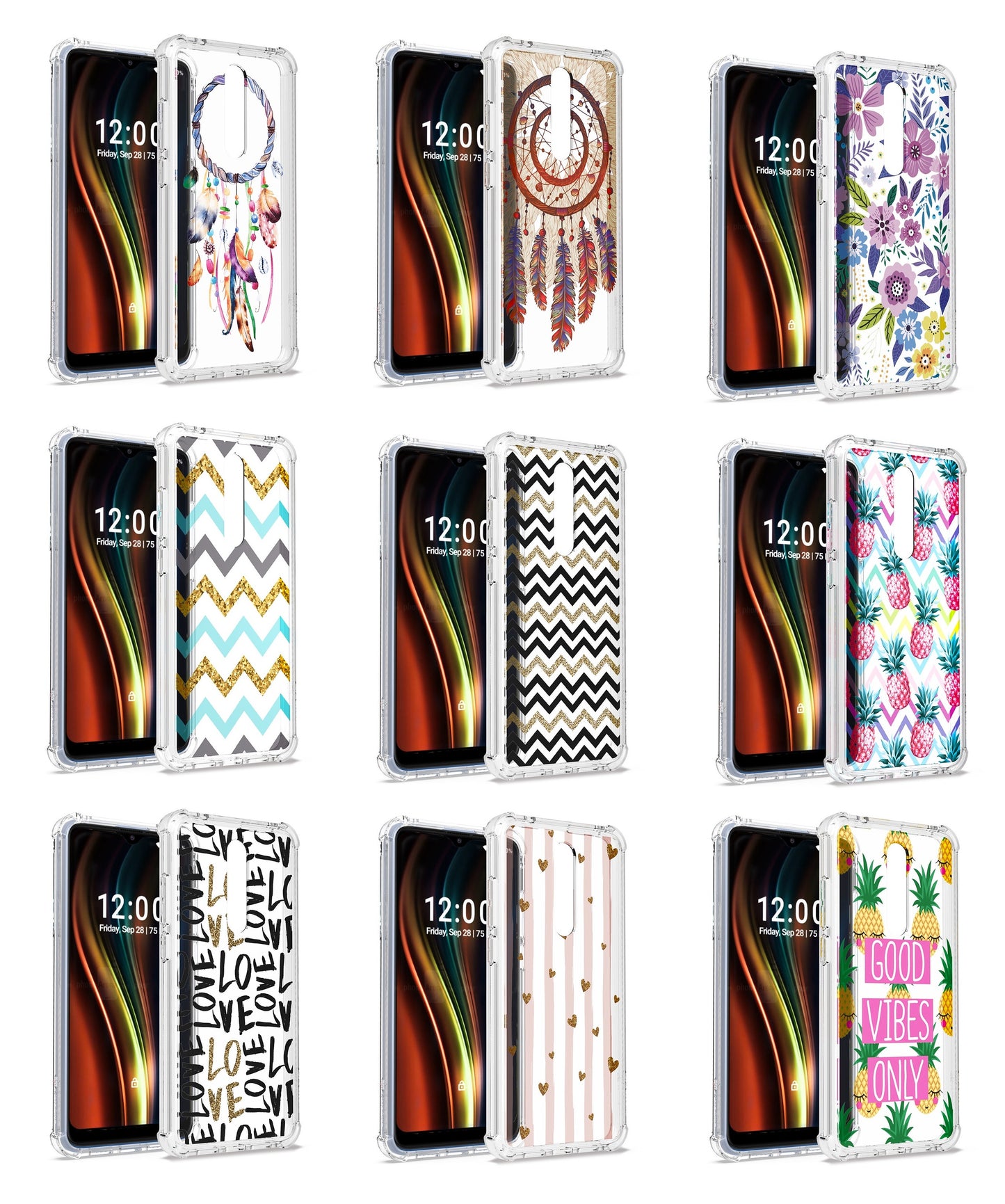 For Samsung Galaxy A53 5G Case Hybrid Design Image Transparent Rubber TPU Protector Thin Shell Back PC Armor Shockproof Phone Case Cover