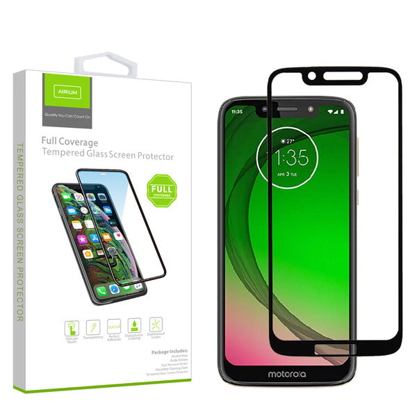 For Alcatel T-Mobile Revvlry Full Coverage Tempered Glass Screen Protector Full Screen 3D Curved Cover Clear / Black Screen Protector