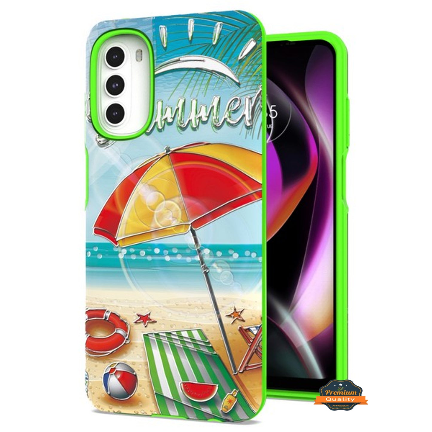 For Gabb Phone 4 Pro Fashionable Cute Design Hybrid Detachable Frame Modern Pattern Style Rubber TPU & Hard PC Slim Case Cover