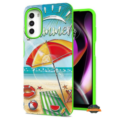 For Gabb Phone 4 Pro Fashionable Cute Design Hybrid Detachable Frame Modern Pattern Style Rubber TPU & Hard PC Slim Case Cover