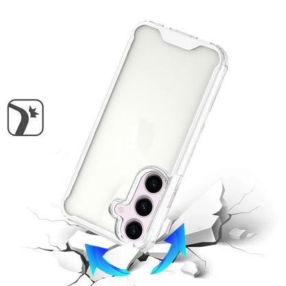 For Samsung Galaxy S25+ /S25 Plus /S24+ Plus Premium Hybrid Clear Shockproof Slim Transparent Hard PC & TPU Bumper Frame Shell Case Cover Clear