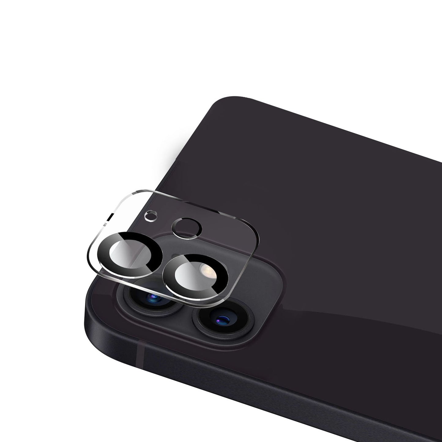 For Samsung Galaxy S25 /S24 Plus + Ultra Camera Lens Protector HD Clear 2.5D Tempered Glass with Black Edge, Case-Friendly, Ultra-Thin, Easy to Install Case Cover Clear Black