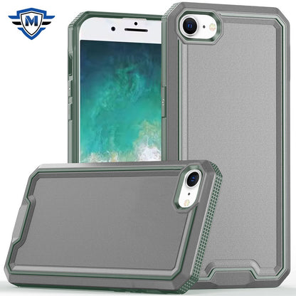 For Apple iPhone 16e Premium Fused Hybrid Tough Strong Hard PC TPU Rubber Shockproof Drop Protection Impact Case Cover