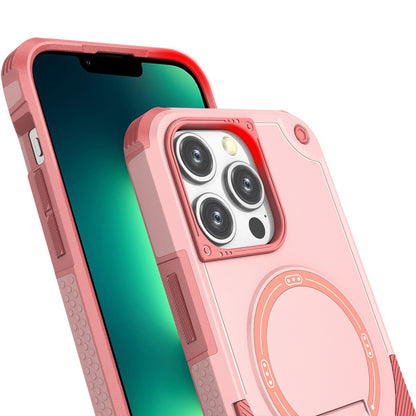 For Apple iPhone 14 Pro Max Case with Invisible Kickstand Compatible with MagSafe, Military-Grade Protection Shockproof Heavy Duty Case Cover