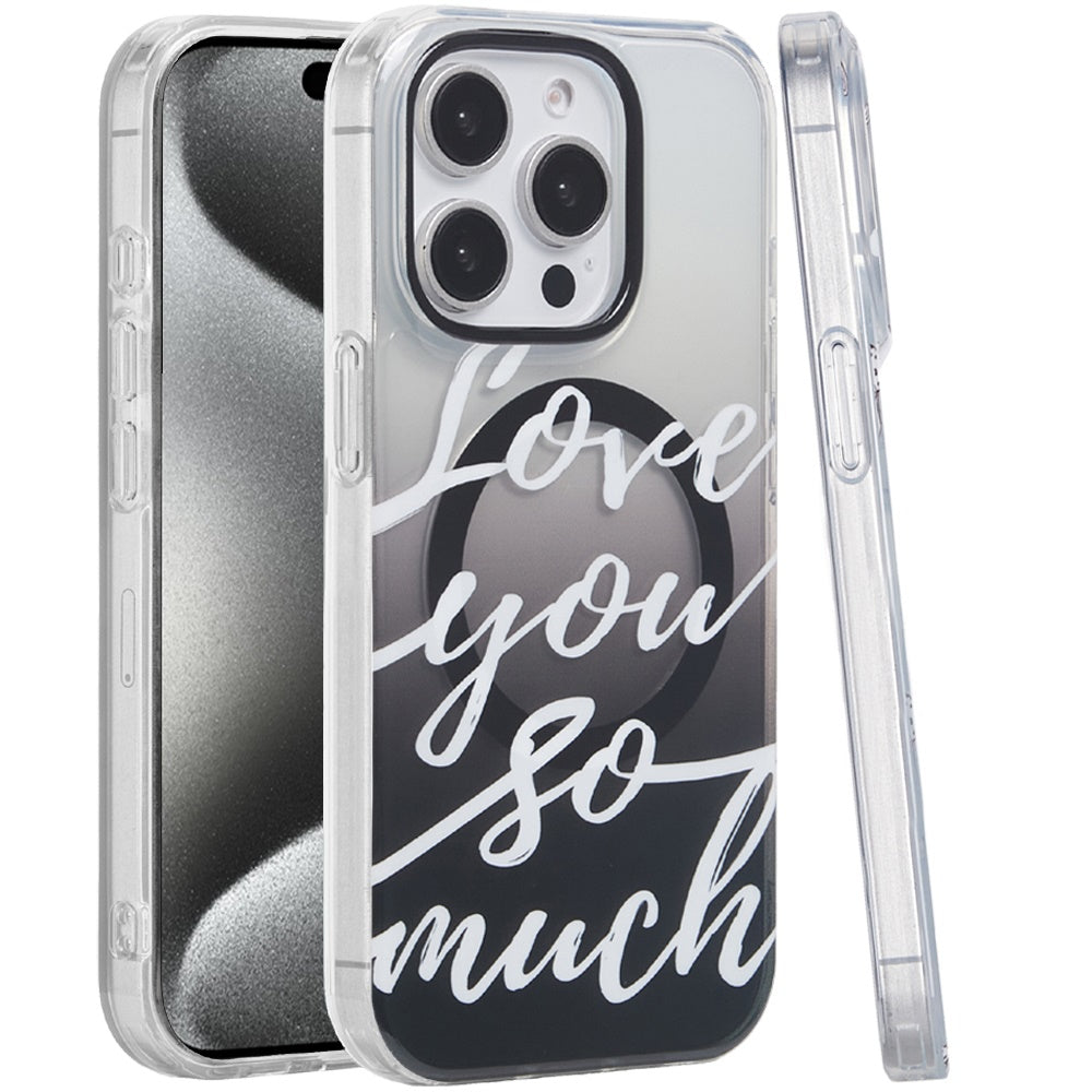 For Apple iPhone 16 Pro (6.3") Durable Fashion IMD Printed Design TPU Slim Shockproof Protective Case with Stylish Pattern Case Cover