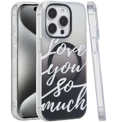 For Apple iPhone 16 Pro (6.3") Durable Fashion IMD Printed Design TPU Slim Shockproof Protective Case with Stylish Pattern Case Cover