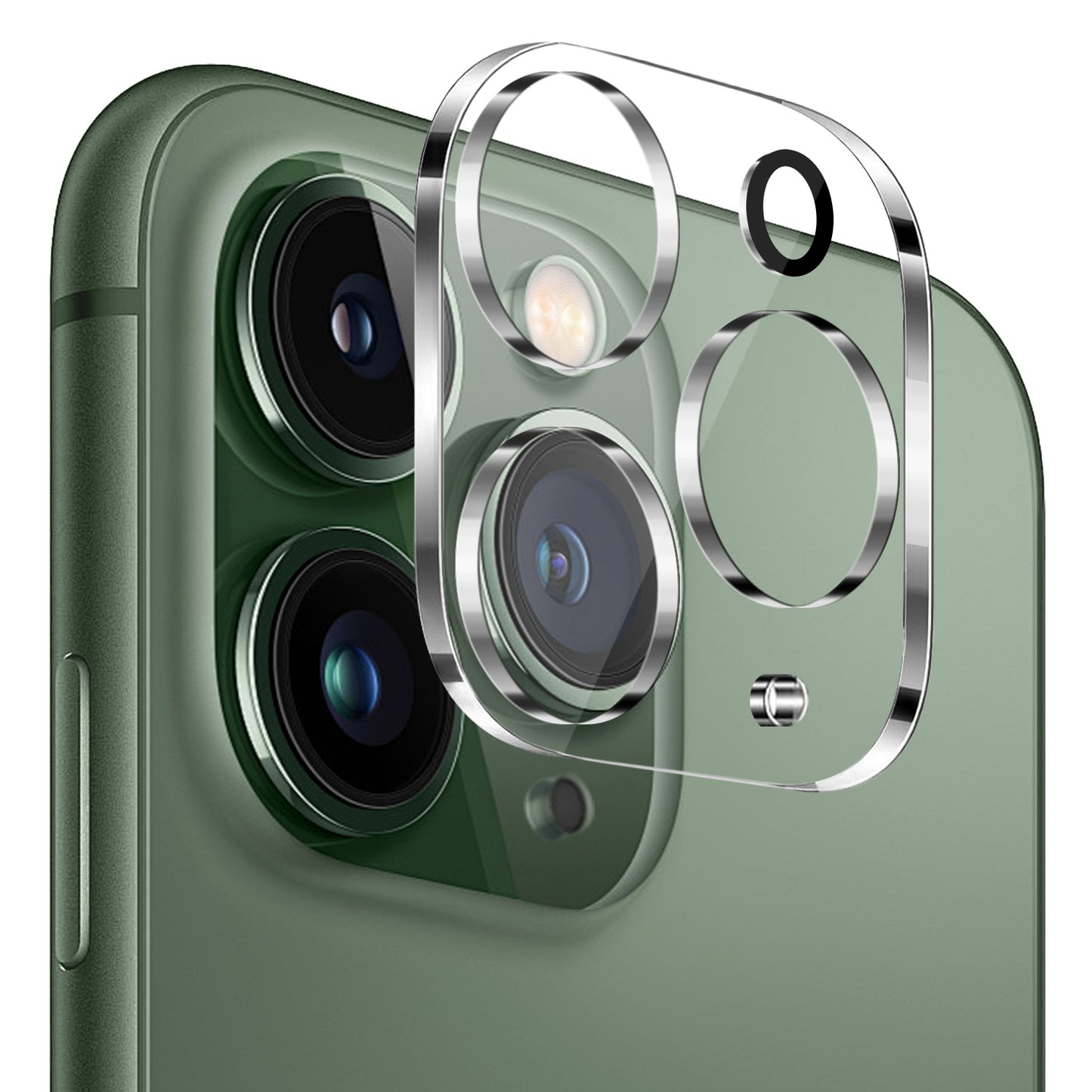 For Apple iPhone 11 Pro Max (6.5") Camera Lens Protector HD Clear Back Camera Protector Tempered Glass, Case Friendly, Ultra-Thin, Easy Installation Protector Clear