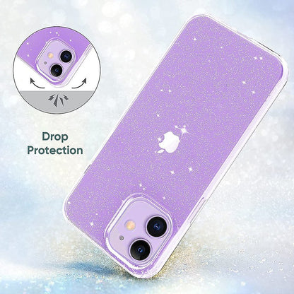 For Gabb Phone 4 Pro Glitter Sparkle Bling Shiny Thin Slim Hybrid Shockproof Stylish Rubber Silicone Soft TPU Gel Protective Case Cover