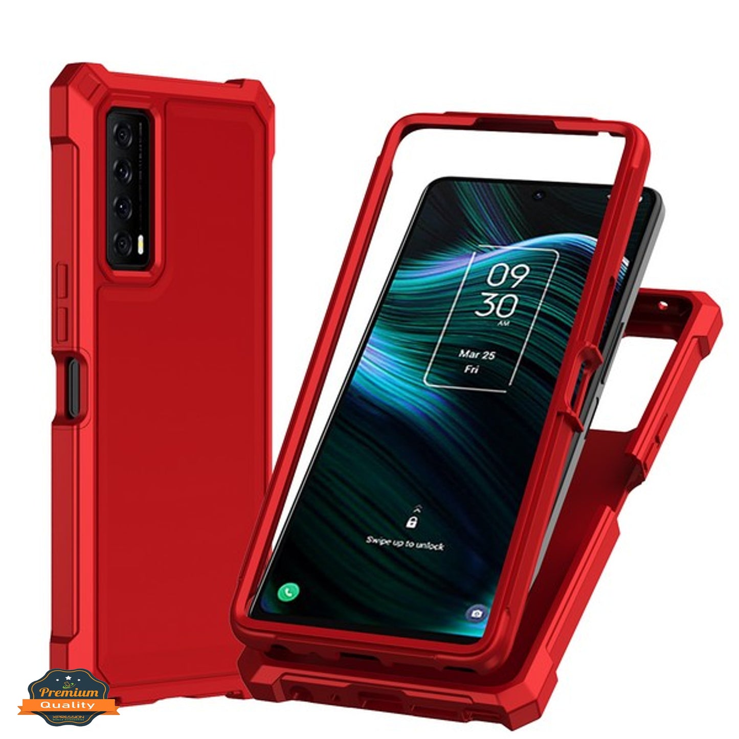 For Motorola Moto G Stylus 5G 2025 Full-Body Dual Layer Hybrid Case Slim, Drop-Proof TPU Hard PC, Durable Corner Front Bumper Protector Case Cover