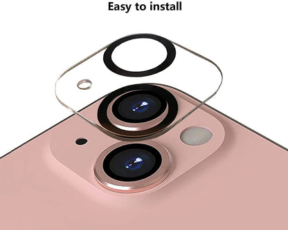 For Apple iPhone 16e Camera Lens Protector HD Clear 2.5D Tempered Glass with Black Edge, Case-Friendly, Ultra-Thin, Easy to Install Protector Clear Black