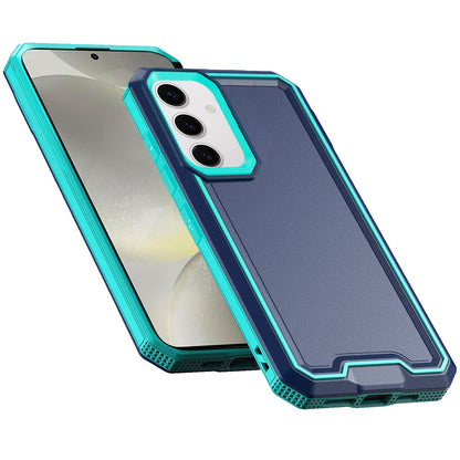 For Samsung Galaxy S25+ /S25 Plus /S24+ Plus Tough Modern Fused Hybrid Armor Hard PC TPU Rubber Shockproof Drop Protection Impact Case Cover