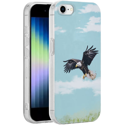 For Apple iPhone 8 Plus /7 Plus Fashion Layer Design Slim IMD TPU Protective, Shockproof Hybrid Stylish Durable Hard PC Case Cover