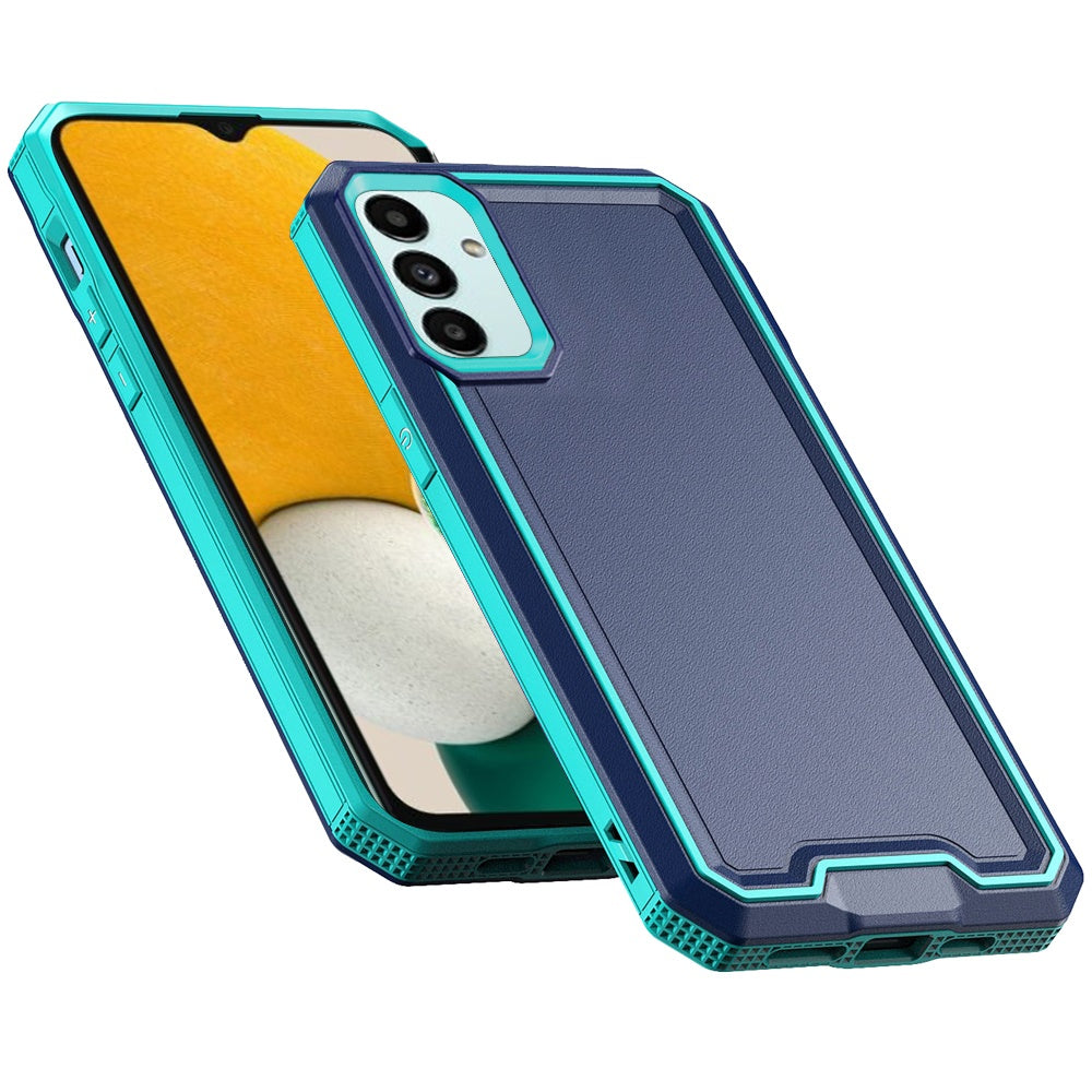 For Samsung Galaxy A13 5G Tough Modern Fused Hybrid Armor Hard PC TPU Rubber Shockproof Drop Protection Impact Case Cover