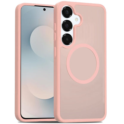 For Samsung Galaxy S25 Fan Edition /Galaxy S25 FE MagSafe Compatible Case Hybrid Soft TPU Bumper Hard Translucent Matte Back Slim Shockproof Case Cover