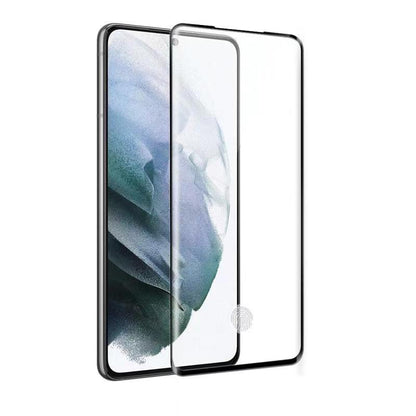 For Samsung Galaxy S21 Ultra Tempered Glass Screen Protector Supports Fingerprint Recognition, Case-Friendly, HD Clarity Protector Clear Black