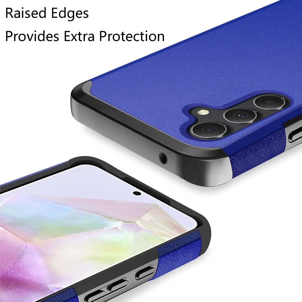 For Samsung Galaxy A36 Slim Tough Shockproof Hybrid with Dual Layer Hard PC + TPU Protection, Armor for Strong Drop & Impact Resistance Case Cover