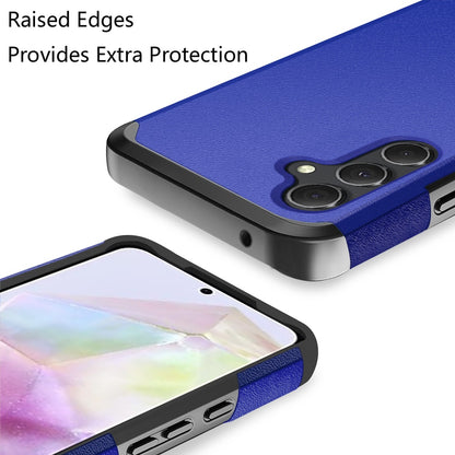 For Samsung Galaxy A36 Slim Tough Shockproof Hybrid with Dual Layer Hard PC + TPU Protection, Armor for Strong Drop & Impact Resistance Case Cover