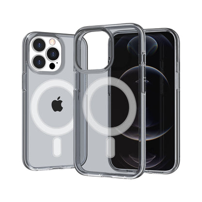 For Samsung Galaxy S24 FE /Fan Edition MagSafe Compatible Transparent Shock Absorption TPU Rubber Thick 3mm Hybrid Protective Case Cover