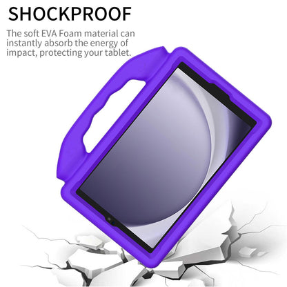 For Kid-Friendly Hybrid Tablet Shockproof Stand Case Antislip Rubber Silicone TPU - Thumbs Up Kickstand Purple Tablet Case Cover