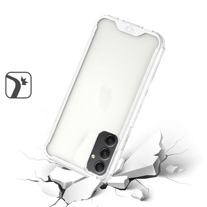 For Apple iPhone 16 Pro Max (6.9") Premium Hybrid Clear Shockproof Transparent Hard PC + Rubber TPU Bumper Frame Shell Slim Case Cover Clear