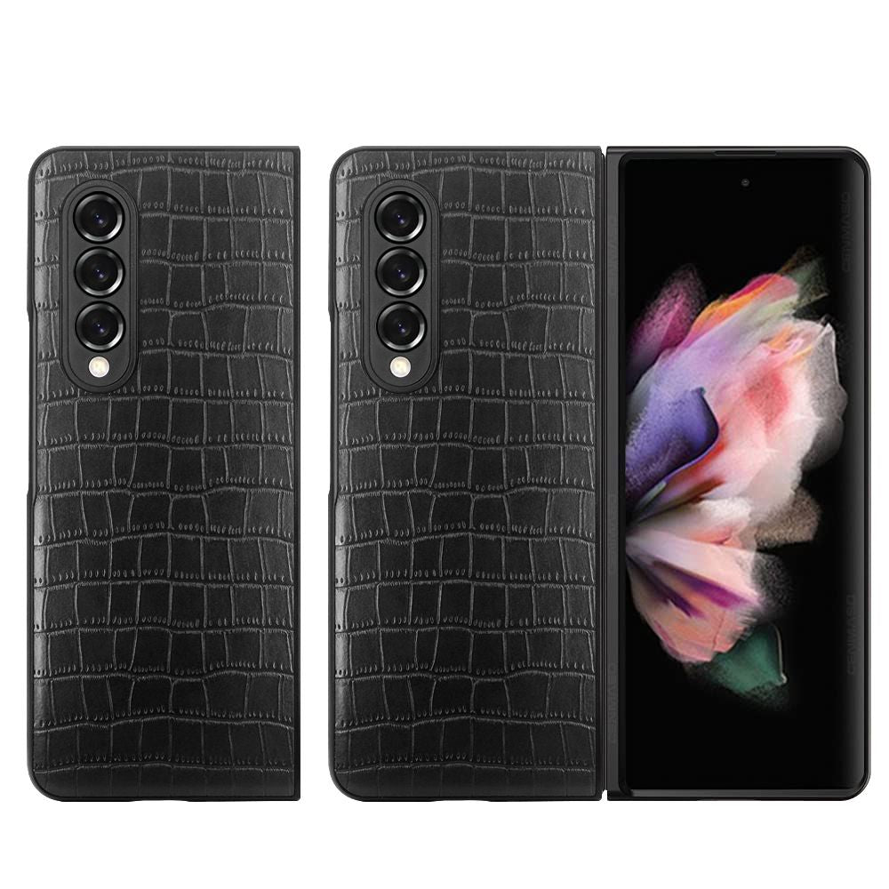 For Motorola Razr 2025 Premium PU Vegan Leather Hard Snap-On Slim Protective Shell Cover, Elegant Finish Case Cover