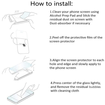 For Motorola Edge 2025 Screen Protector Tempered Glass Full Edge Clear 3D Curved Full Coverage, Scratch-Resistant, 9H Hardness Protector Clear Black