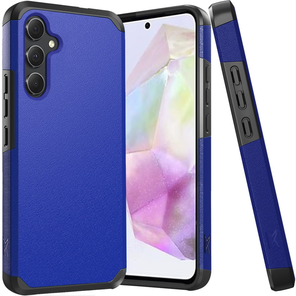 For Samsung Galaxy A36 Slim Tough Shockproof Hybrid with Dual Layer Hard PC + TPU Protection, Armor for Strong Drop & Impact Resistance Case Cover