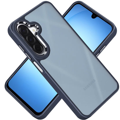 For Samsung Galaxy S25 Fan Edition /Galaxy S25 FE Slim Fit Thin Hybrid,Frosted Matte Polished Acrylic Hard PC with TPU Rubber Frame Case Cover