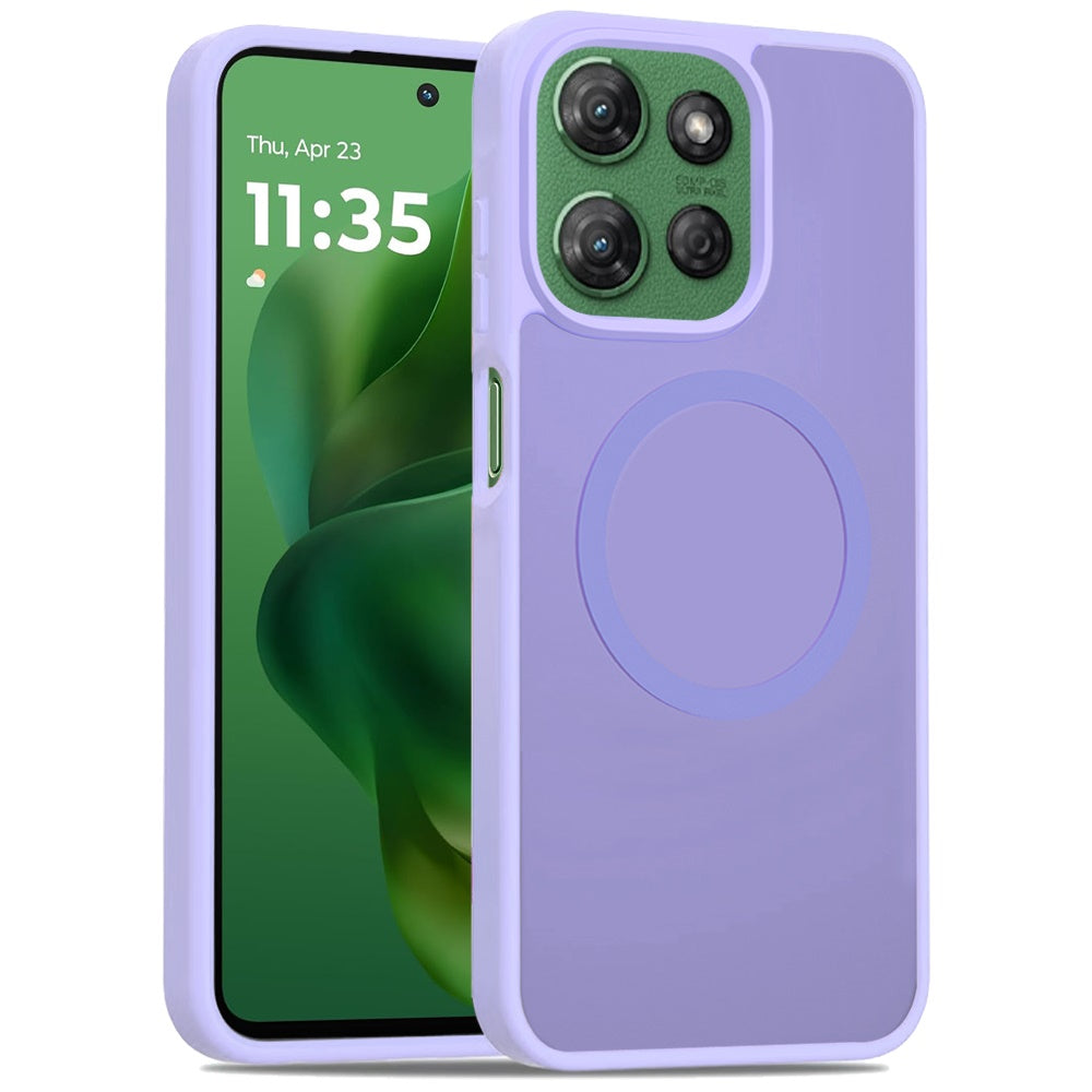 For Motorola Moto G Stylus 5G 2025 MagSafe Compatible Case Hybrid Soft TPU Bumper Hard Translucent Matte Back Slim Shockproof Case Cover
