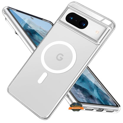 For Apple iPhone 17 Pro Max Hybrid Clear Case Compatible with MagSafe Shockproof Protective Transparent Back, Slim Fit, Wireless Charging Ready Case Cover Clear
