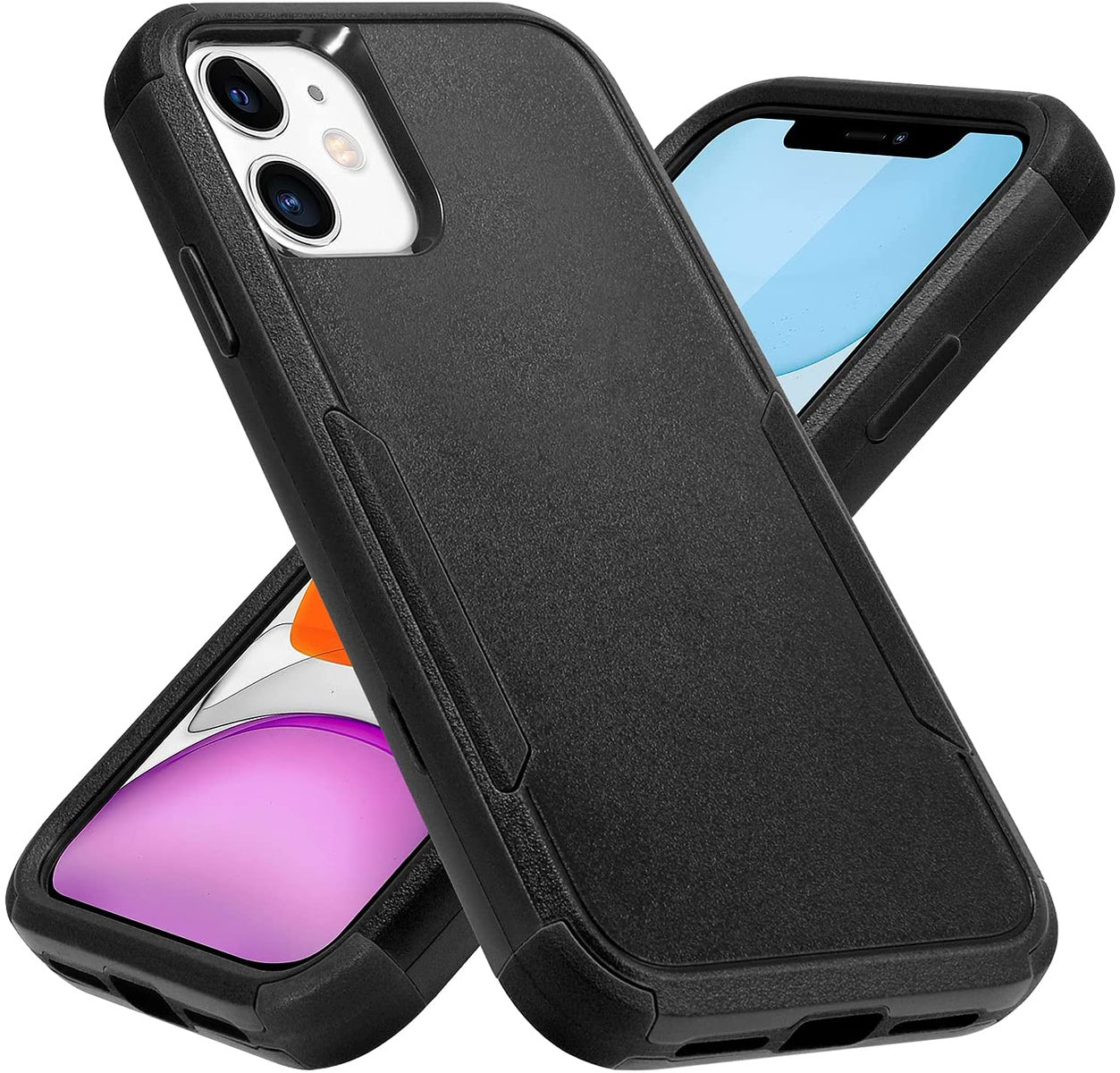 For Google Pixel 9A Rugged Heavy-Duty Dual Layer Military-Grade, Rubber TPU Defender, Hybrid Shockproof Case Cover