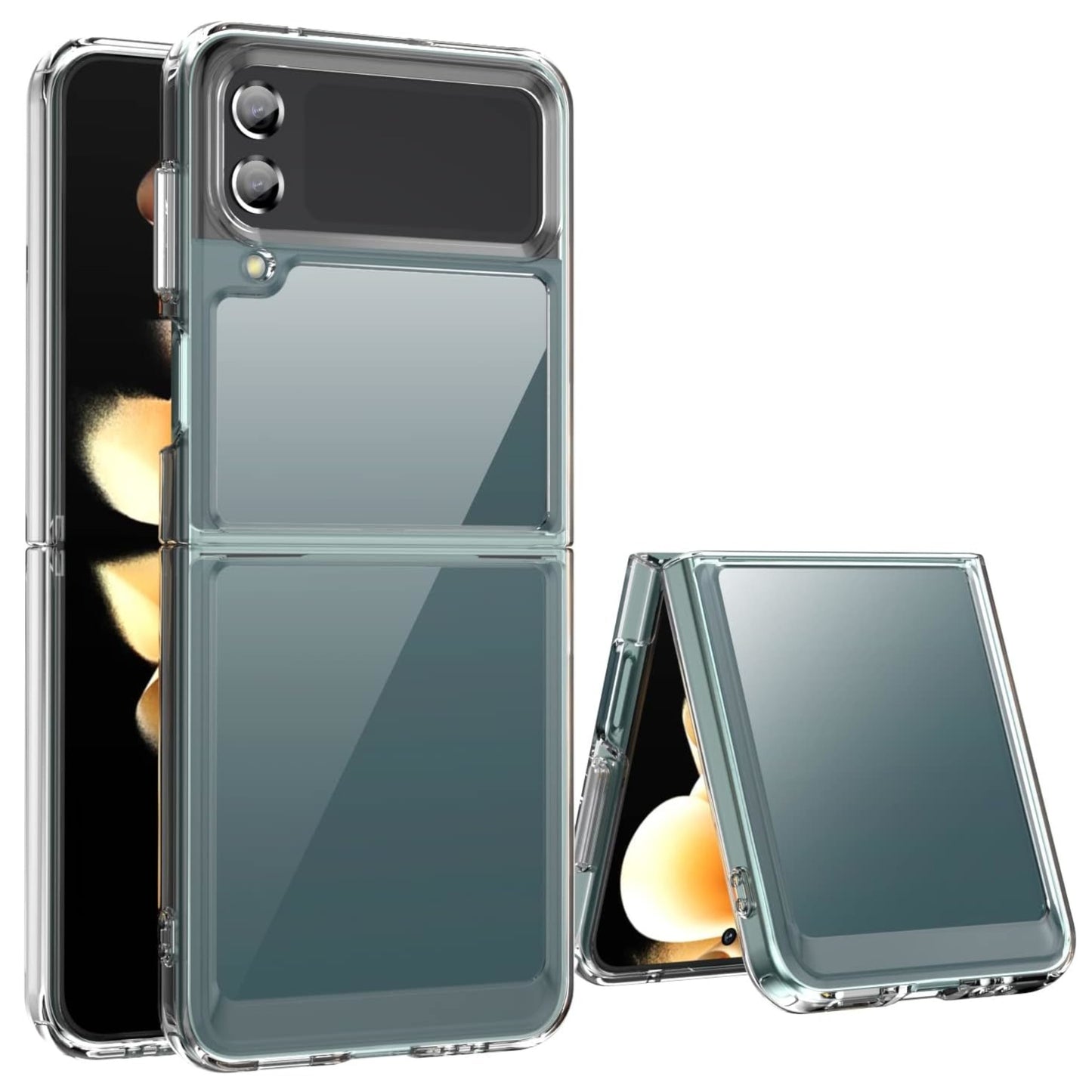 For Motorola Razr+ 2025, Motorola Razr+ Plus (2025) Premium Transparent Hard PC Back Slim Fit Thin Case Hybrid Protective Shockproof, Lightweight Case Cover Clear